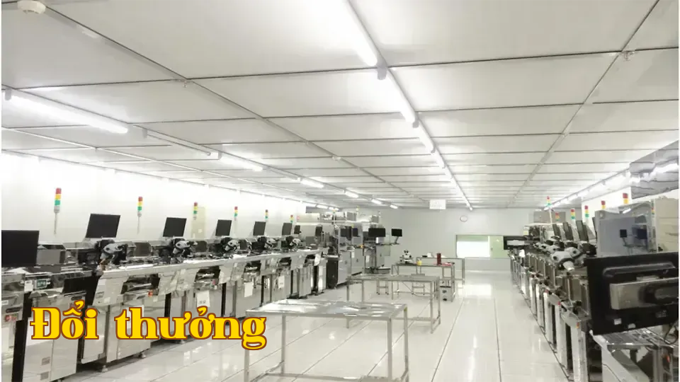 Công trình làm sạch ngành công nghiệp điện tử