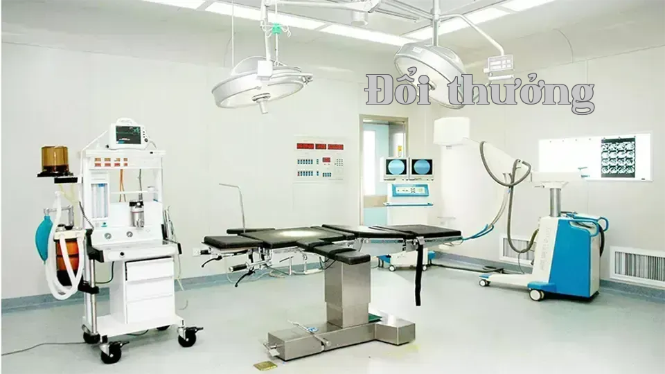 Công trình làm sạch phòng mổ y tế