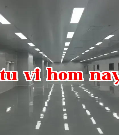 Trang trí phòng sạch nhà máy drone