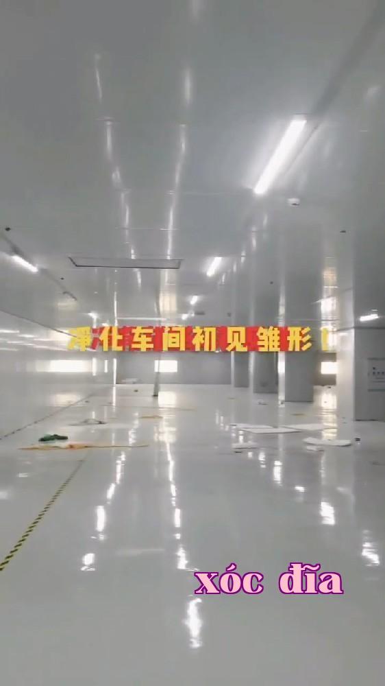 Phòng sạch nhà máy Binh Sơn Thâm Quyến thiết kế trang trí