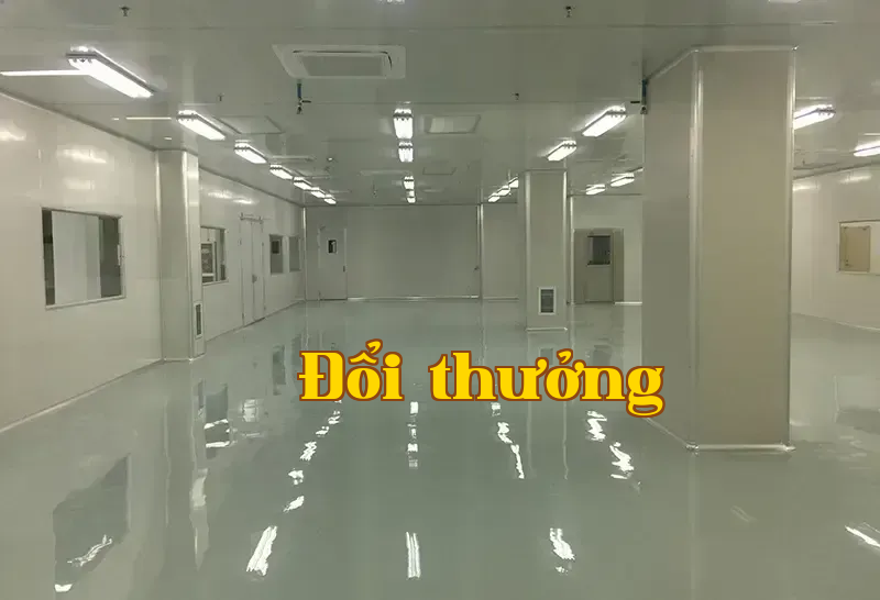 Sửa chữa phòng sạch cấp 100.000 cho ngành điện tử ô tô